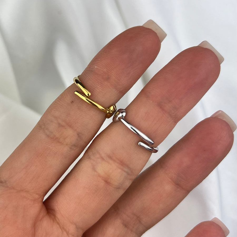 Anello Falange Cuoricini - dettaglio