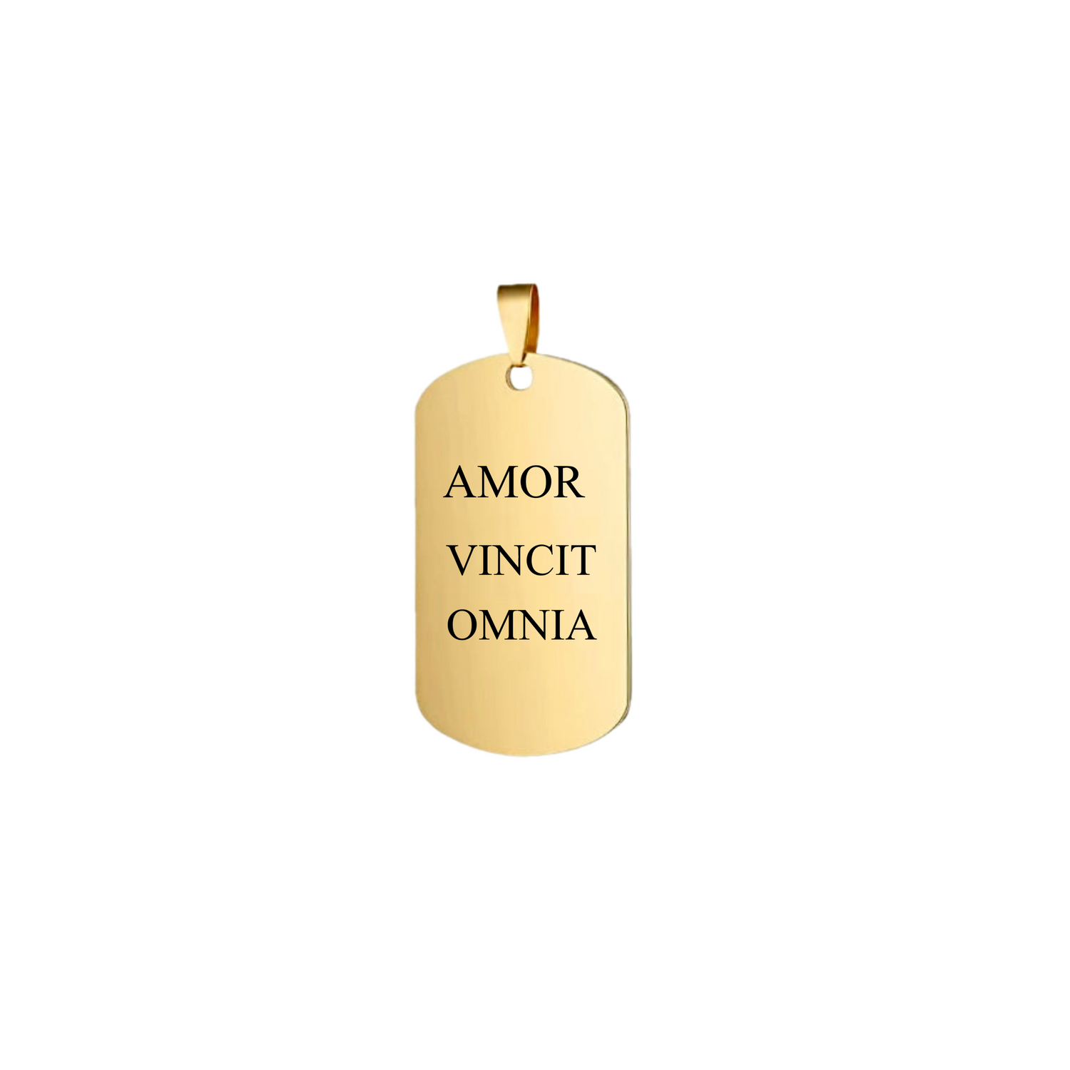 Ciondolo Targhetta Ovale (Novità)