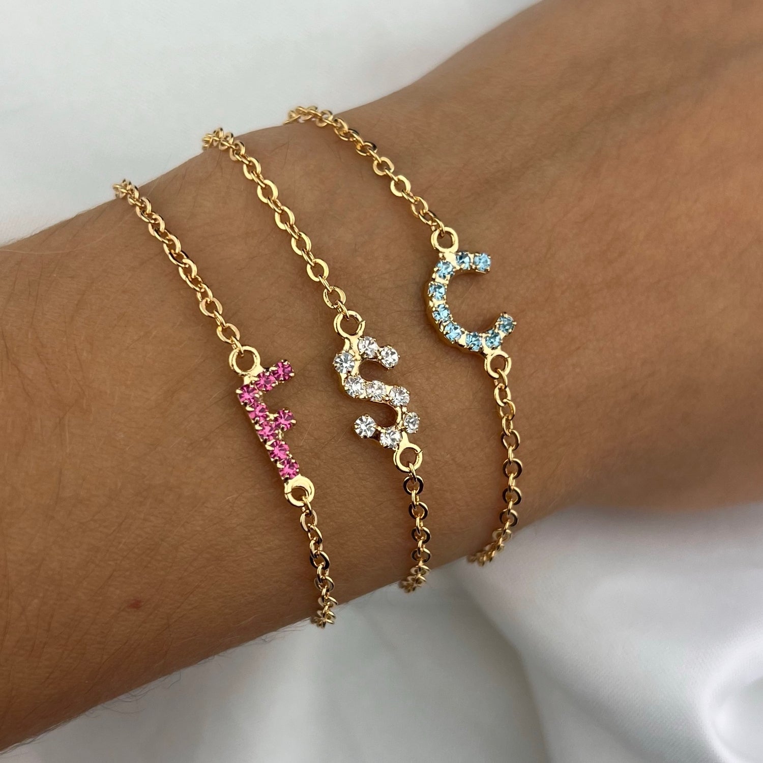 Bracciale Zircon Letter