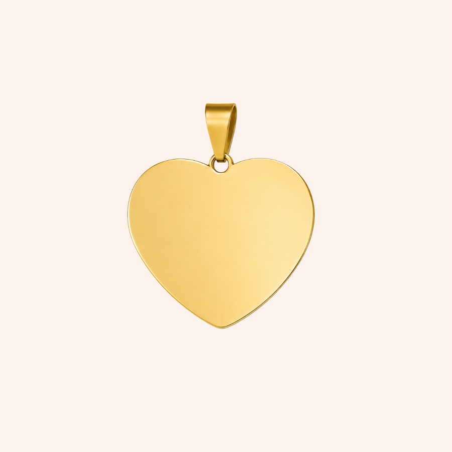 Colgante Chapita Corazón