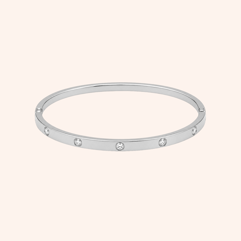 Bracciale Rigido Punti Luce Slim