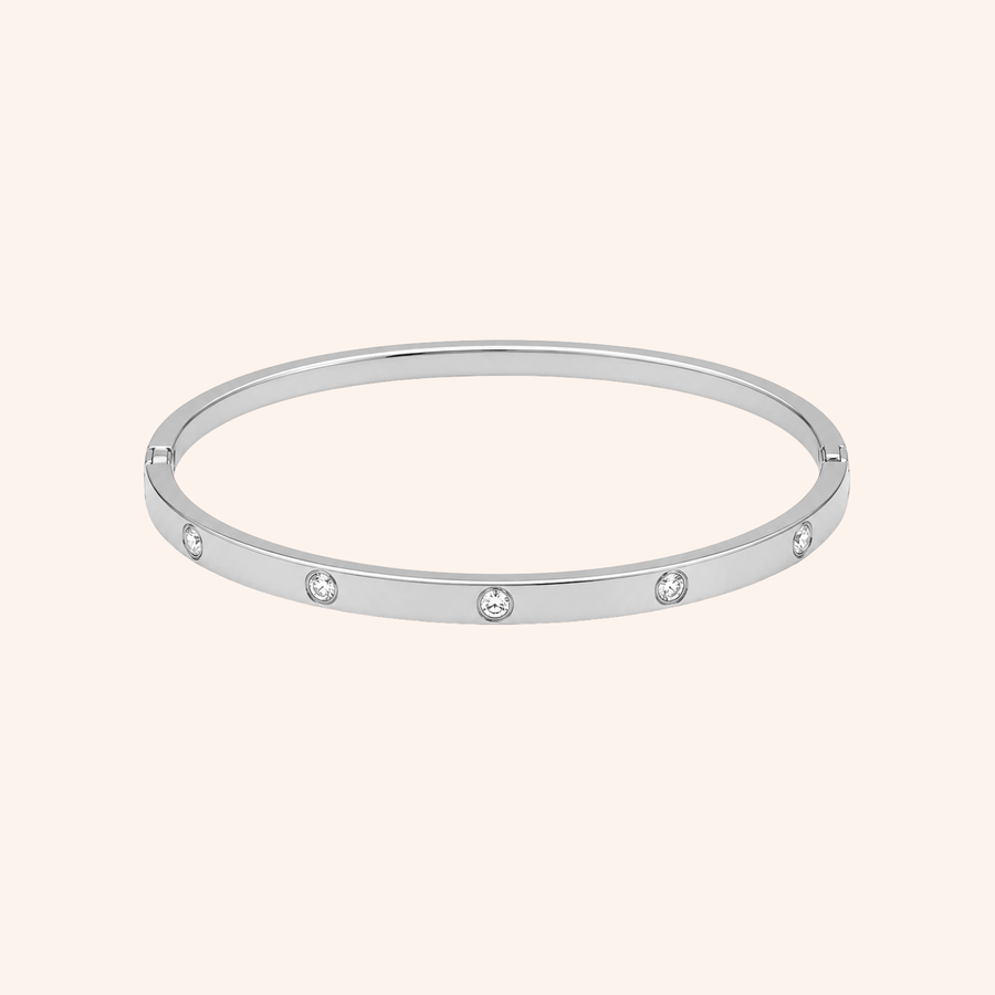 Bracciale Rigido Punti Luce Slim