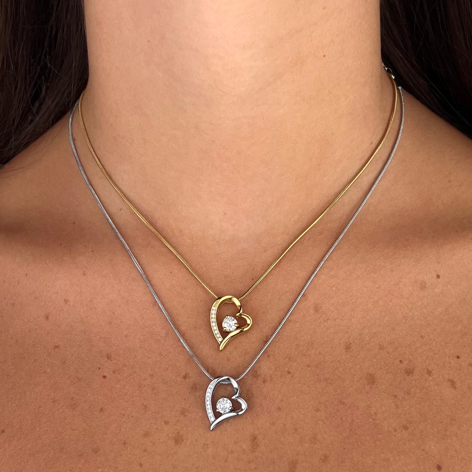 Collana Diamond heart (Novità)