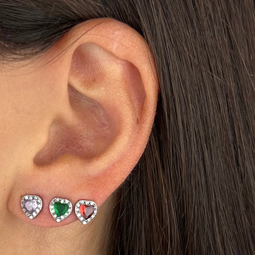Set Orecchini sweet hearts - dettaglio