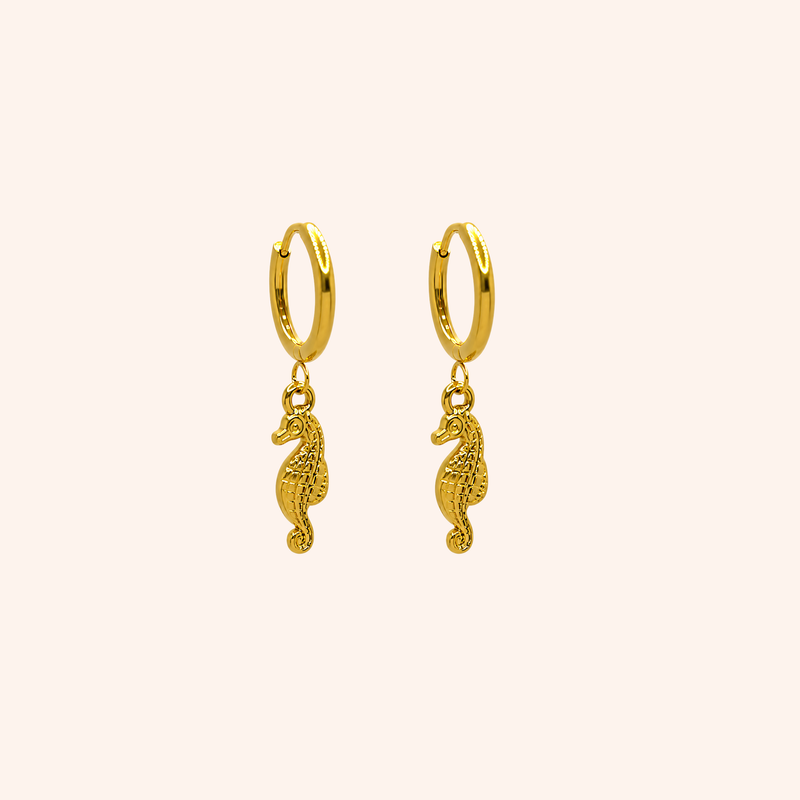 Pendientes Aro Caballito de Mar SS26