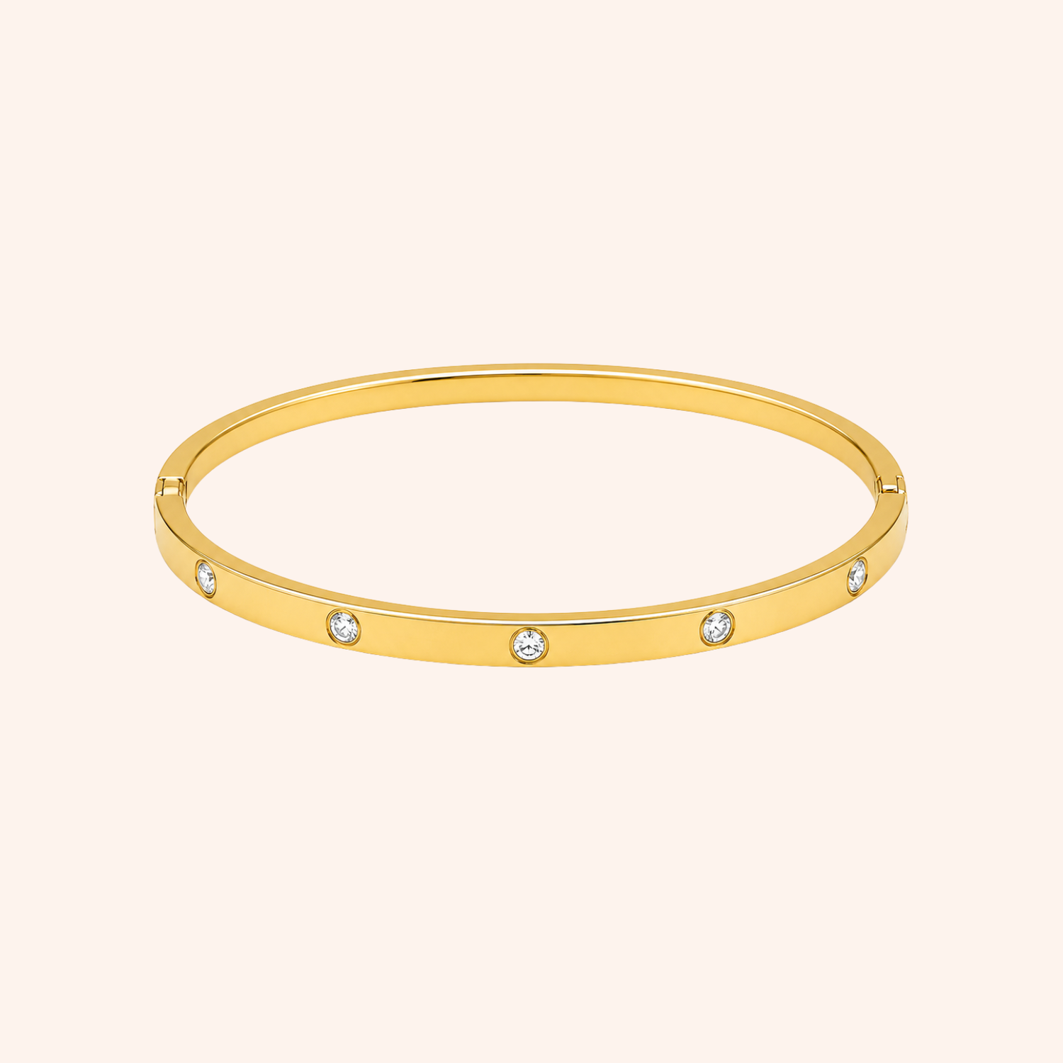 Bracciale Rigido Punti Luce Slim