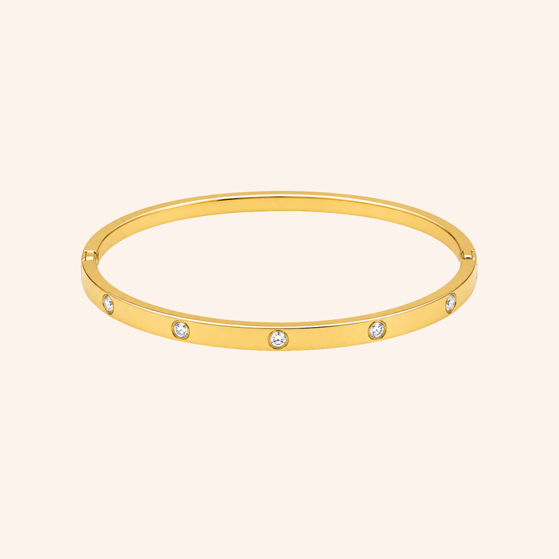 Bracciale Rigido Punti Luce Slim