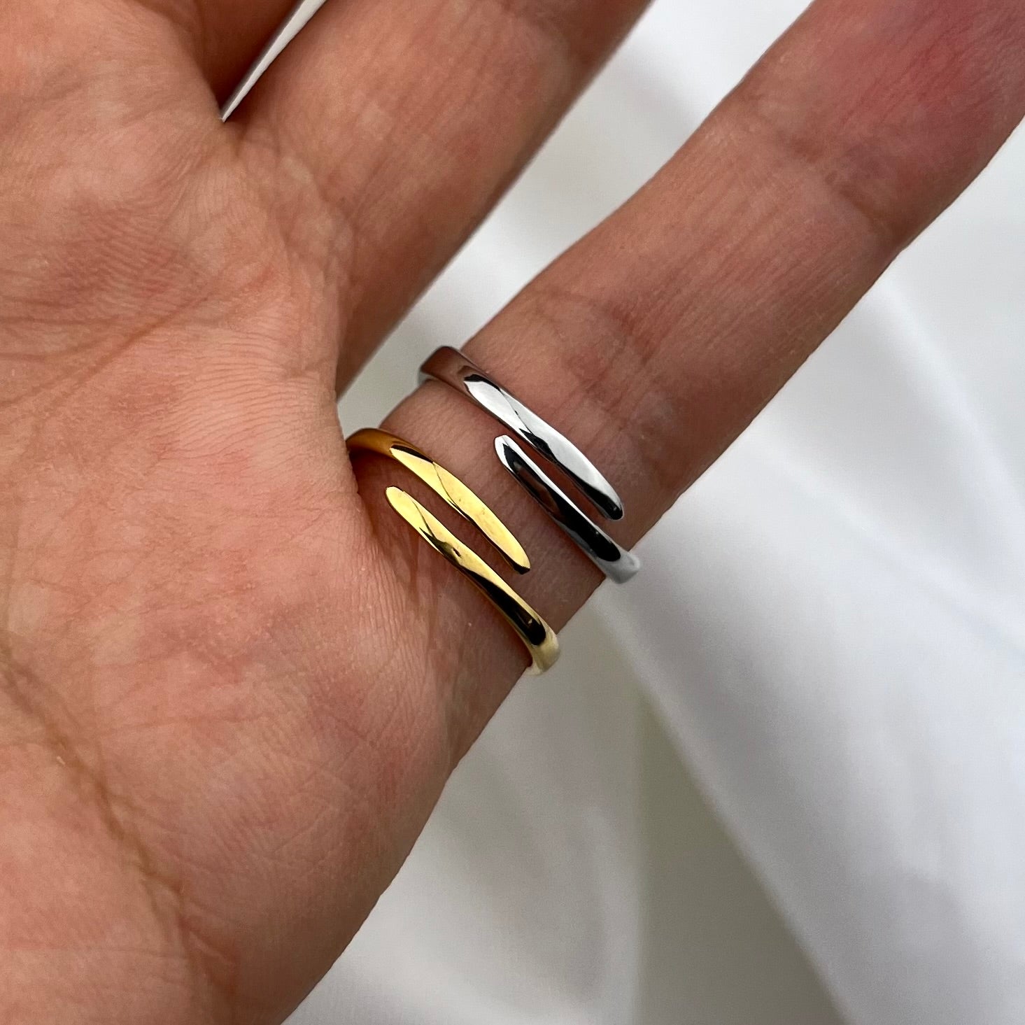 Anello chevalier cuore liscio (Novità)