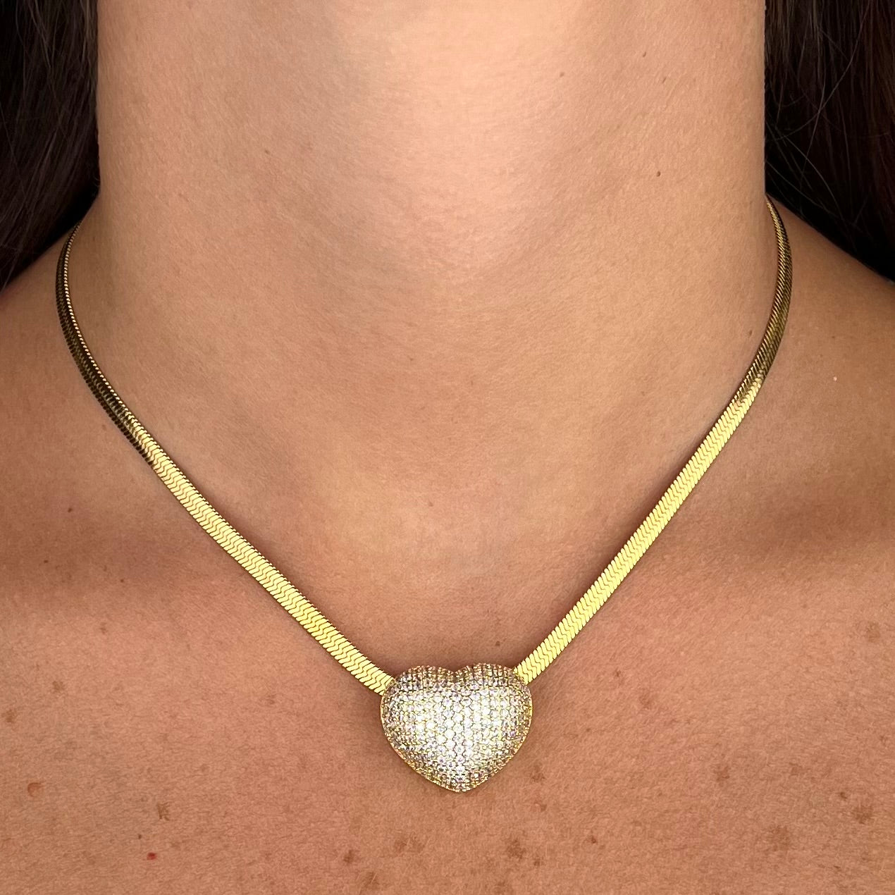 Collana Snake heart (Novità)