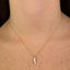 Collana Cornicello Pavè