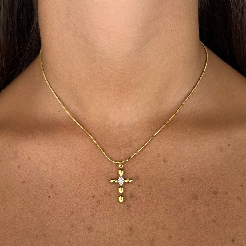 Collana Crocifisso - dettaglio