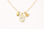 Collana Tulipano in oro - dettaglio