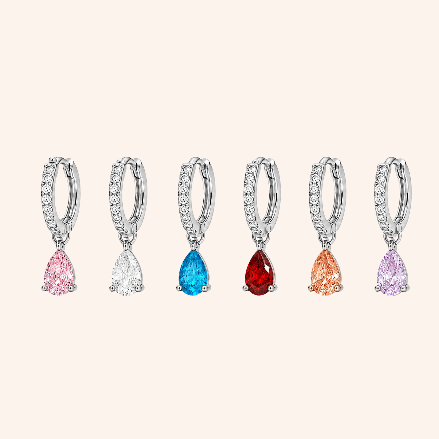Set Orecchini Drop Colorfull