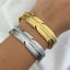 Pulsera de hoja rígida