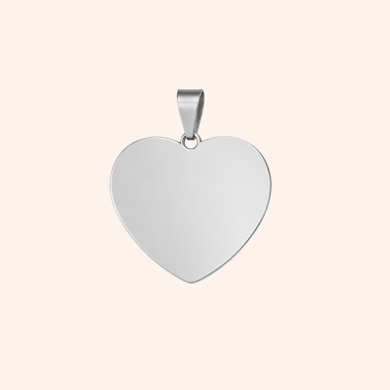 Colgante Chapita Corazón