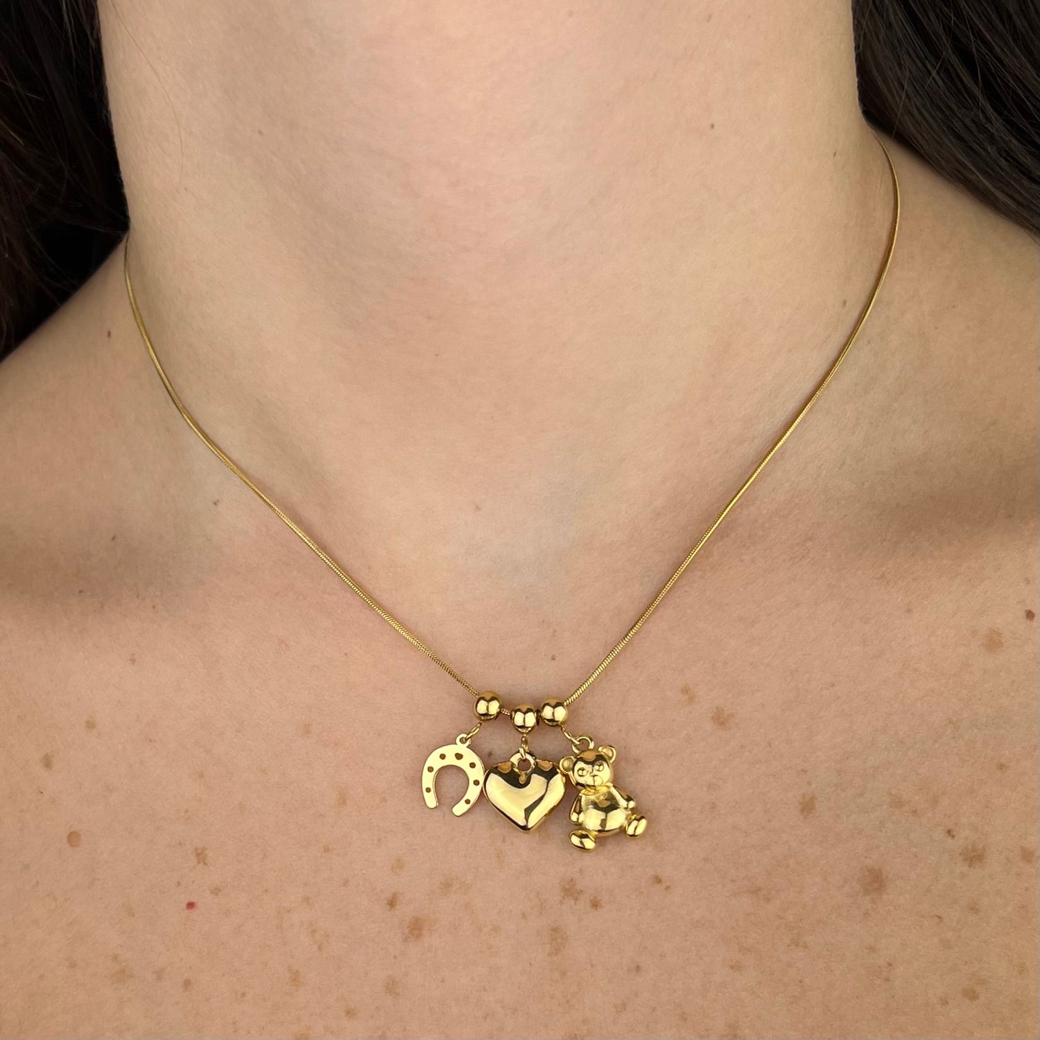 Collar de corazón