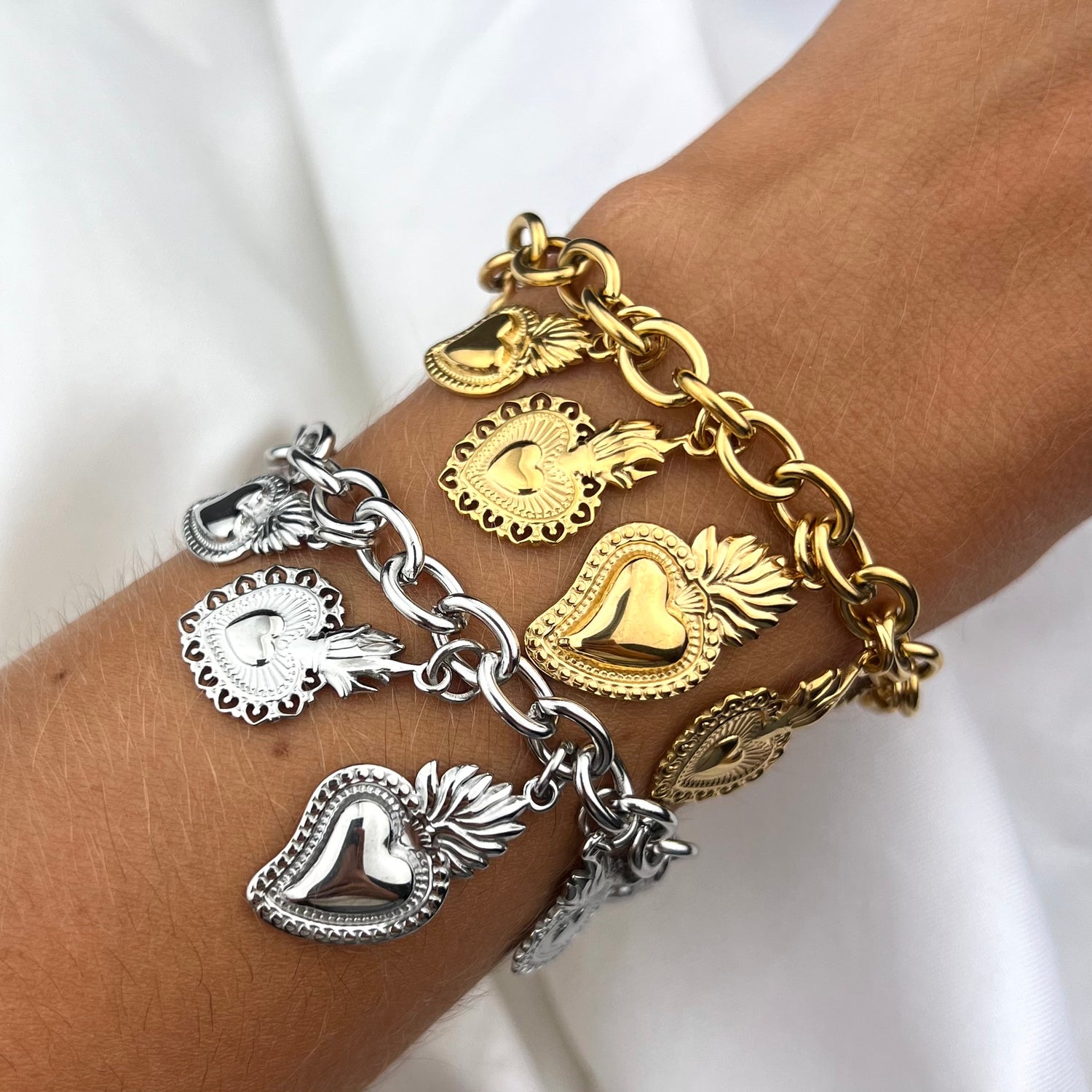 Bracciale Cuori Sacri (Novità)