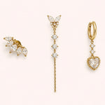 Set Orecchini Shiny Love in oro