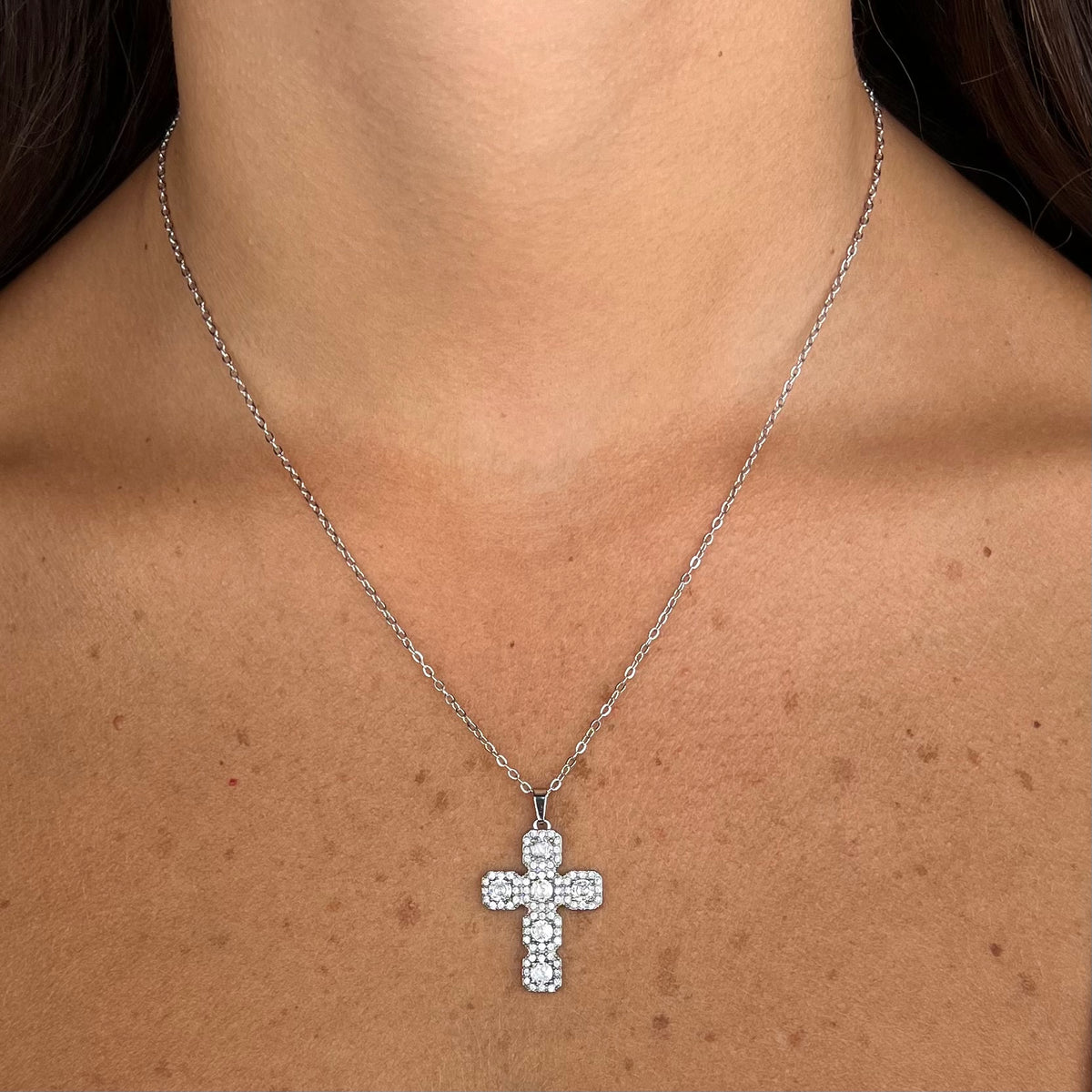 Collana Croce Luxury - dettaglio