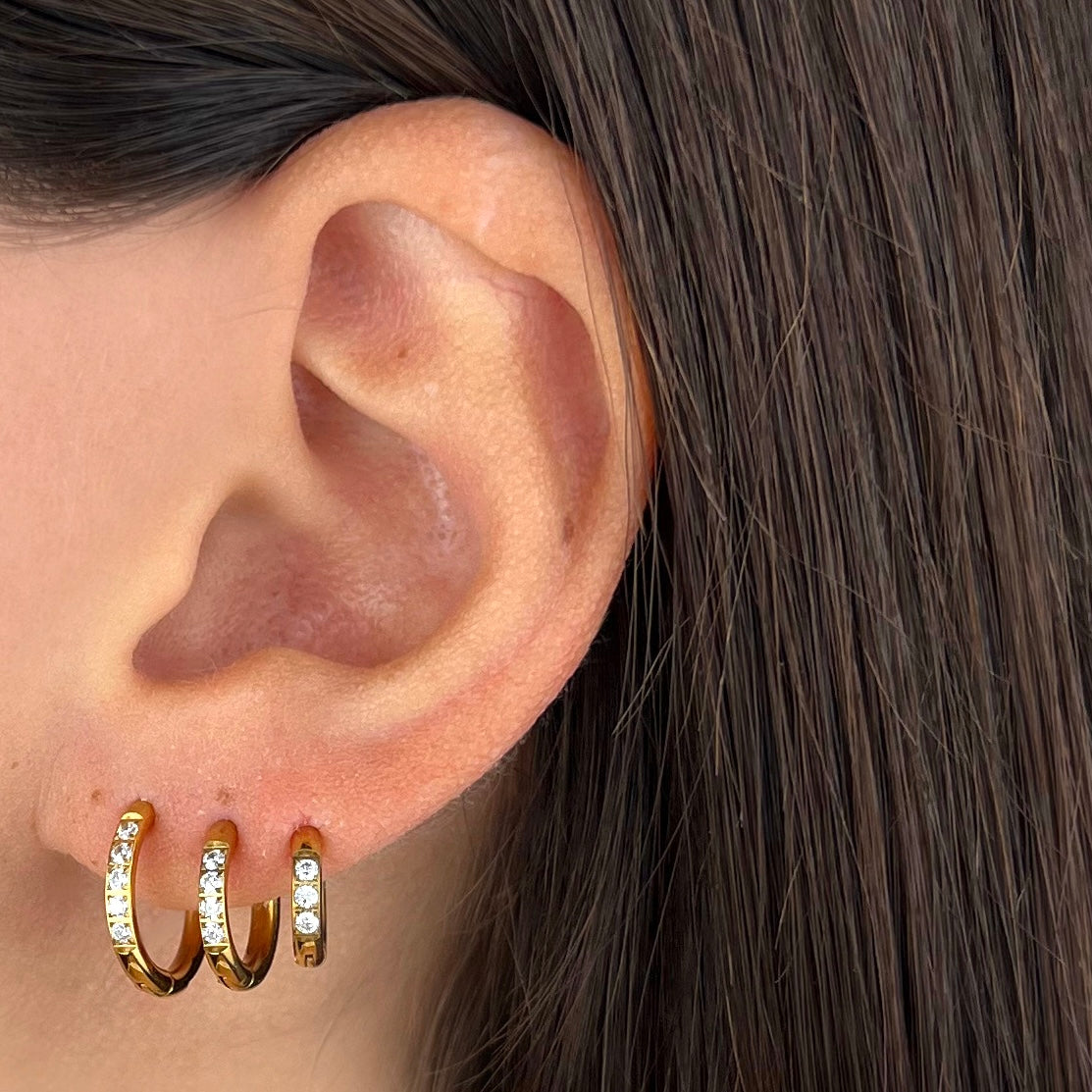 Set Orecchini Glitter Slim (Novità)