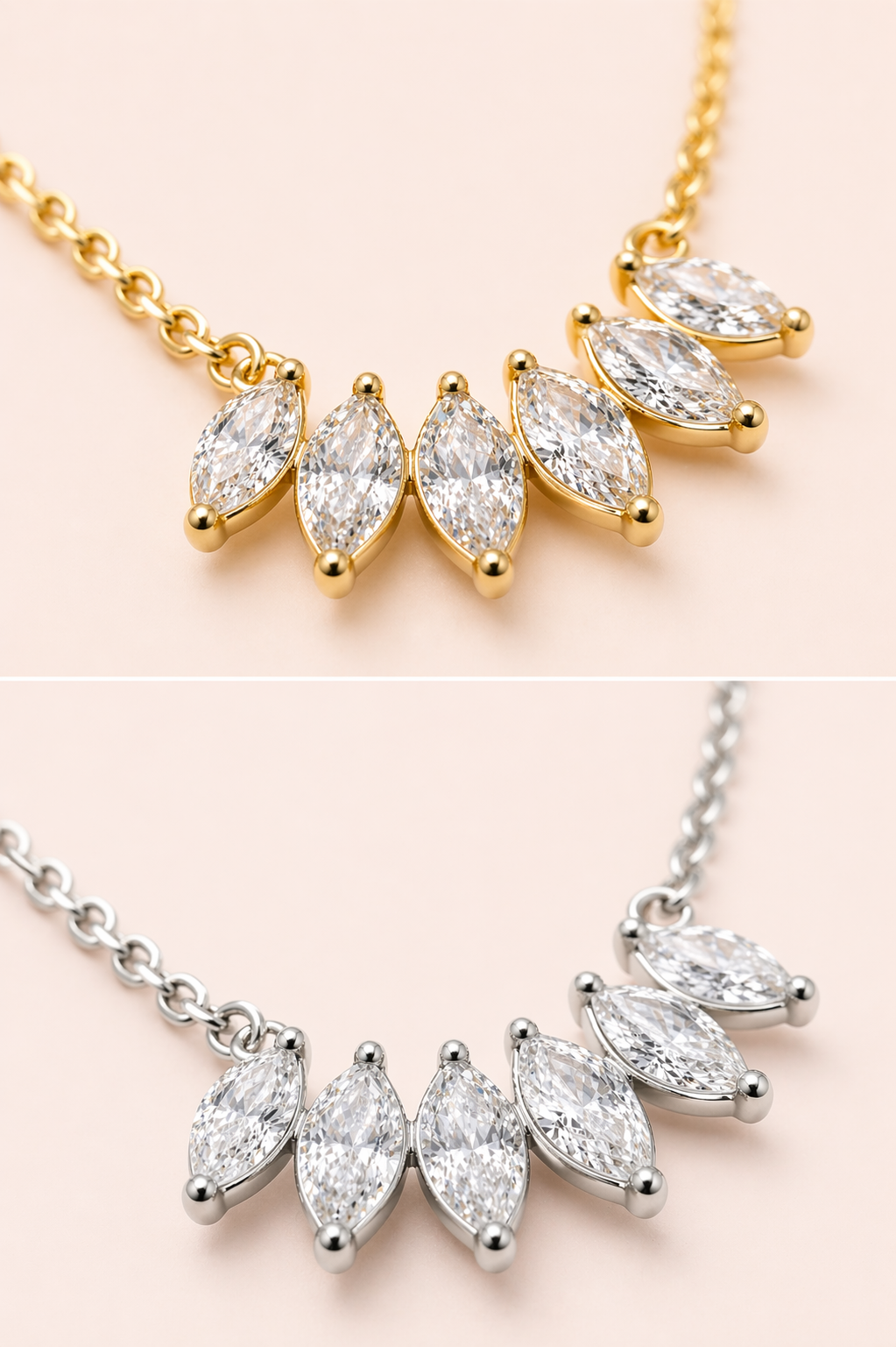 Collana Crystal in oro