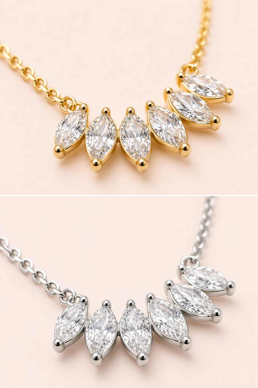 Collana Crystal in oro