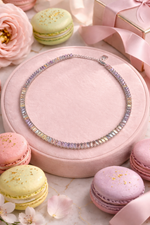 Collana Macaron - vista laterale