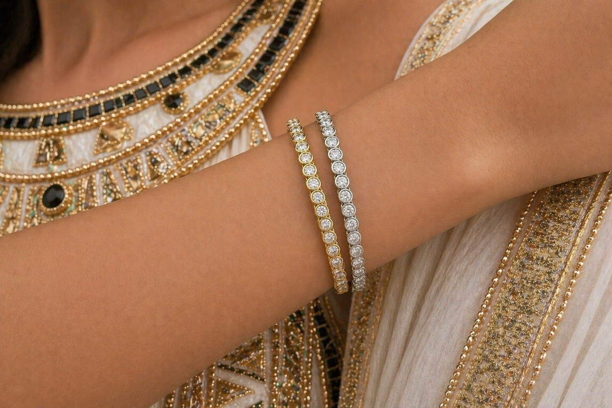 Bracciale Rigido Cairo - vista frontale