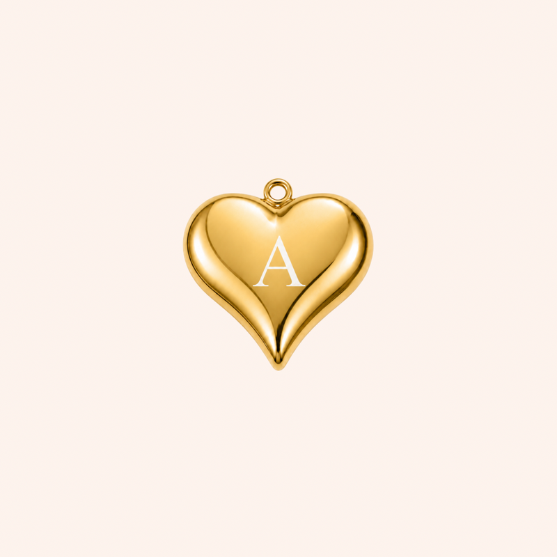Colgante Corazón Abombado