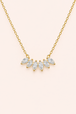 Collana Crystal in oro - dettaglio