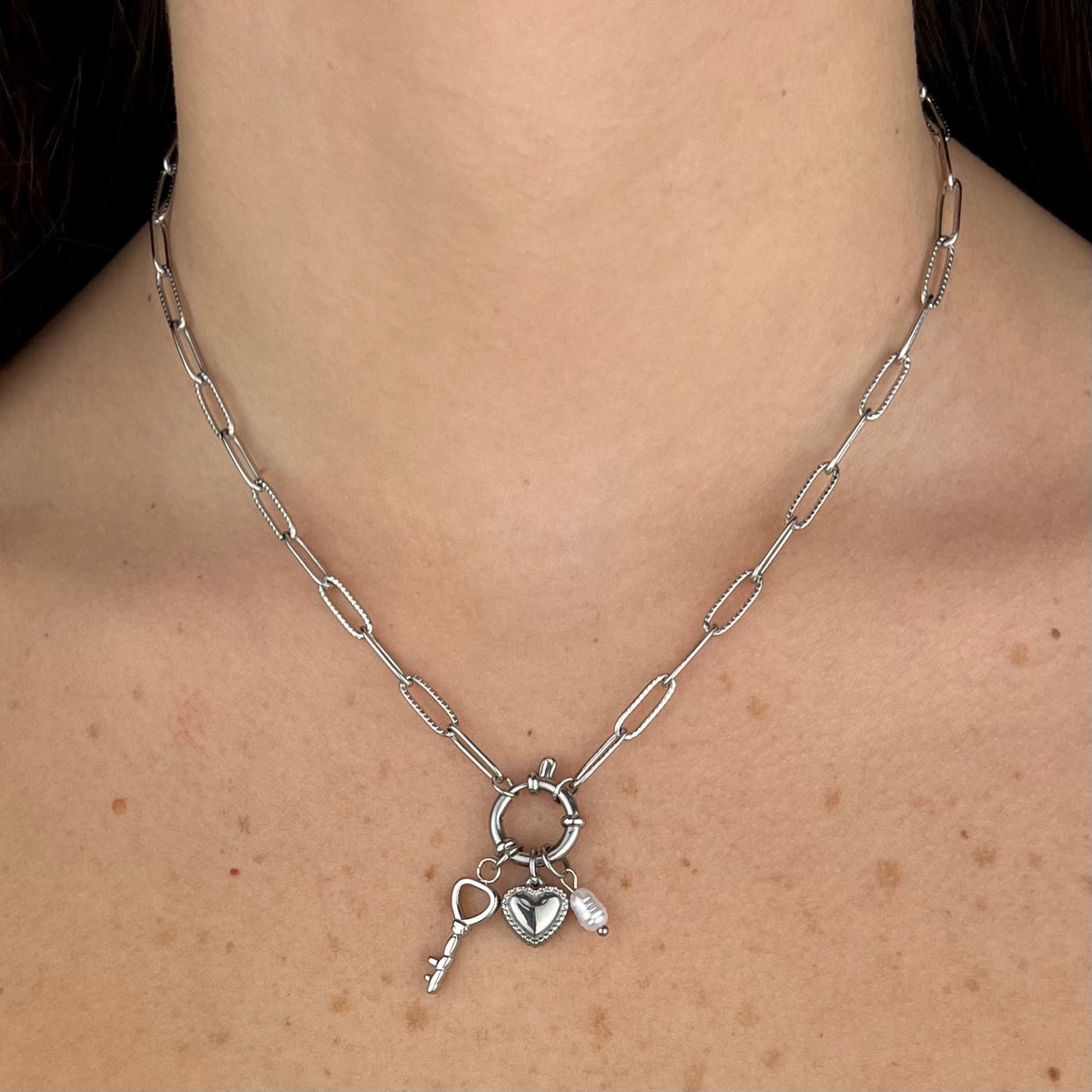 Collana Stylize in argento - dettaglio