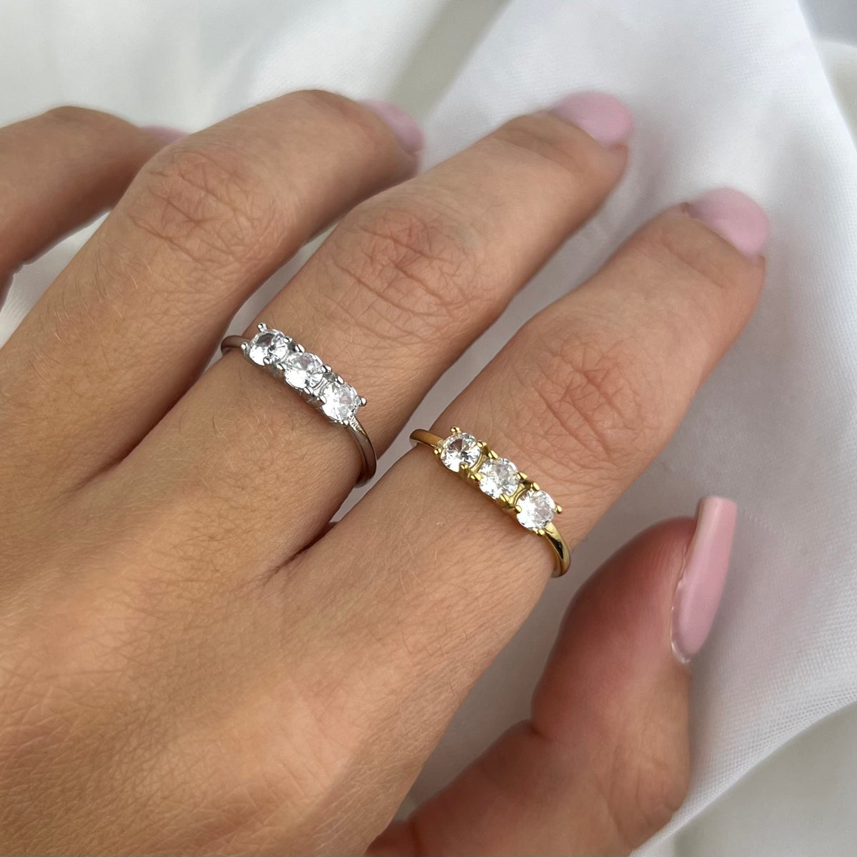 Anello Trilogy - dettaglio