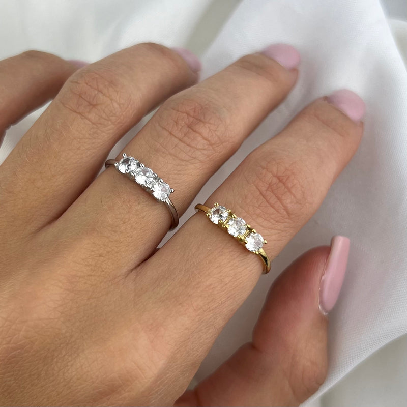 Anello Trilogy - dettaglio