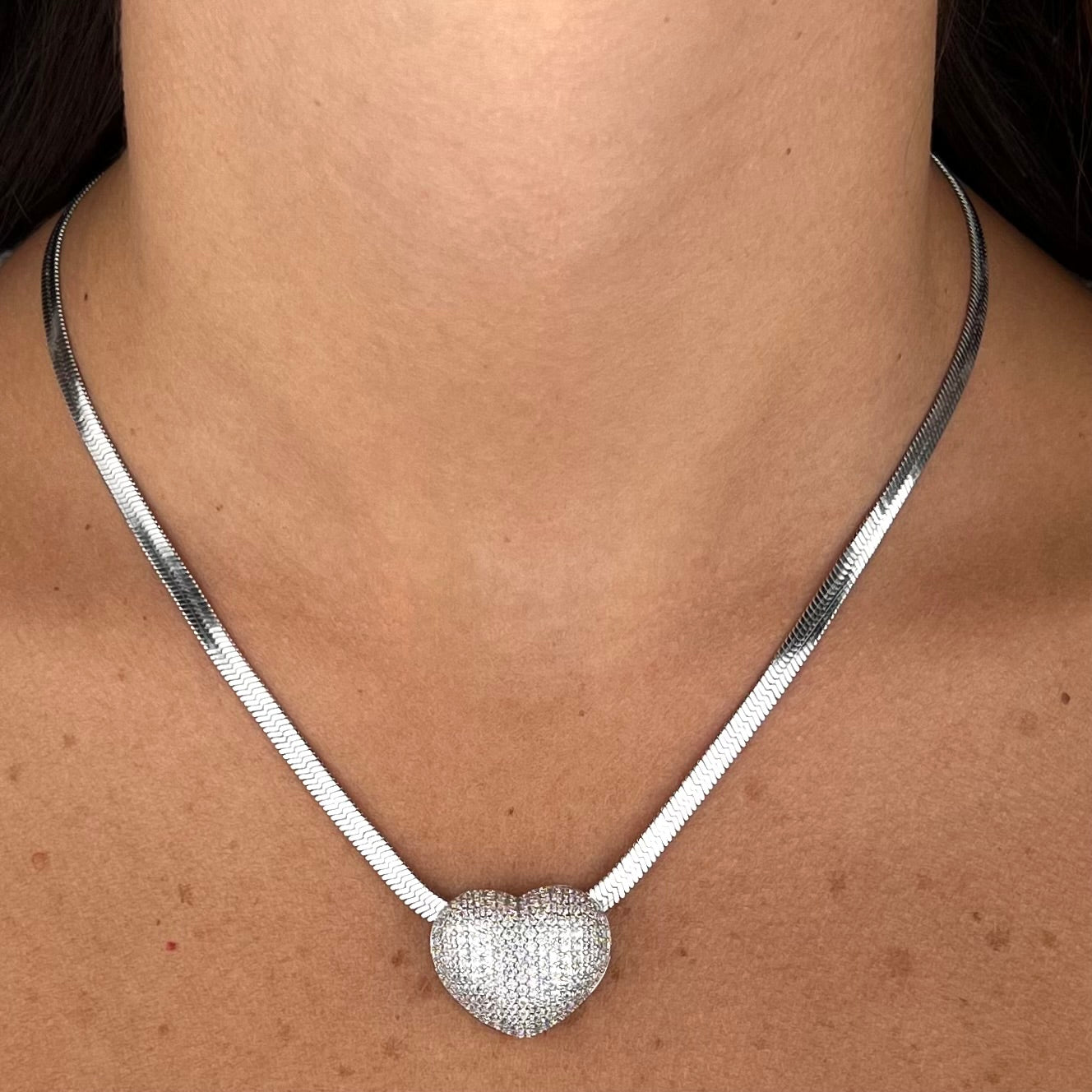 Collana Snake heart (Novità)