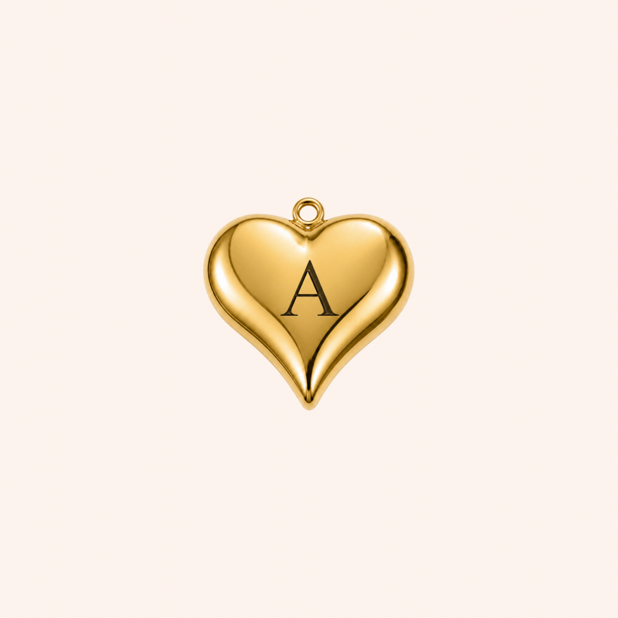 Colgante Corazón Abombado