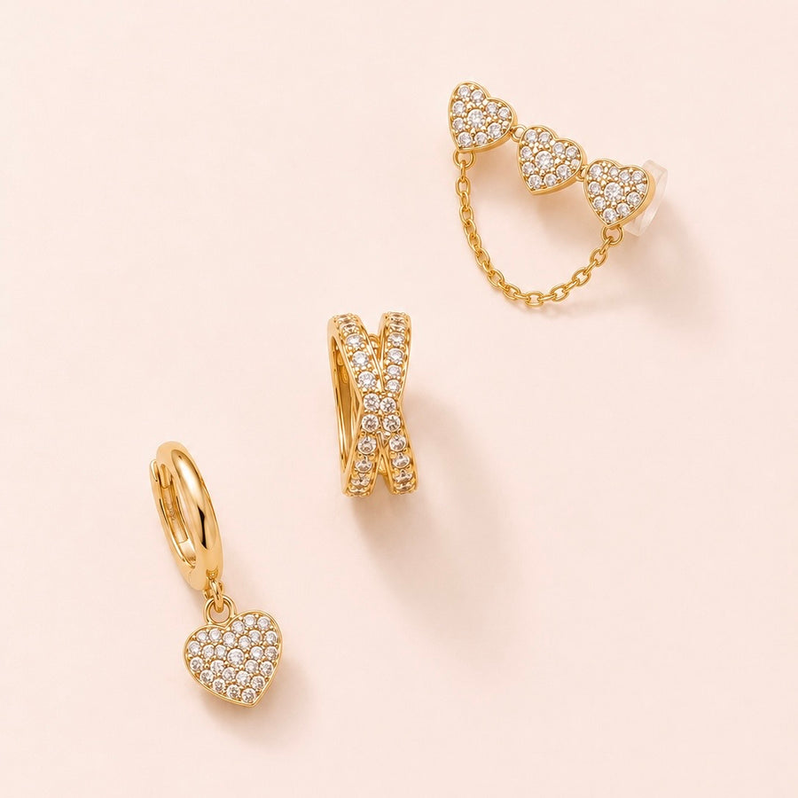Set Orecchini Royal Love