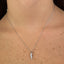 Collana Cornicello Pavè