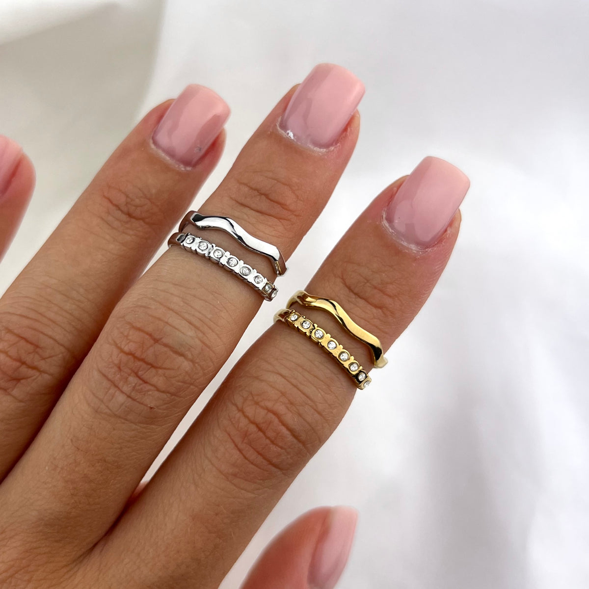 Anello Falange Double