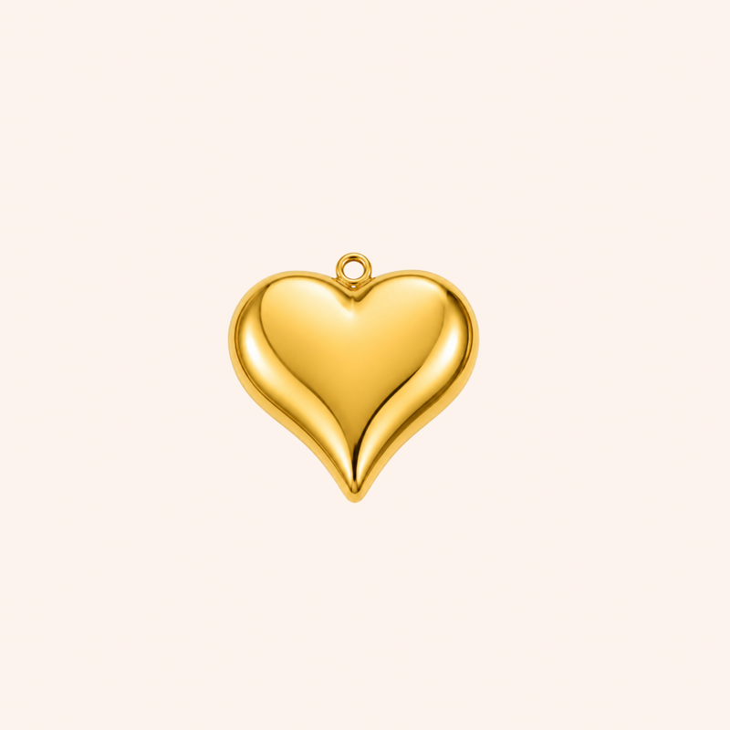 Colgante Corazón Abombado
