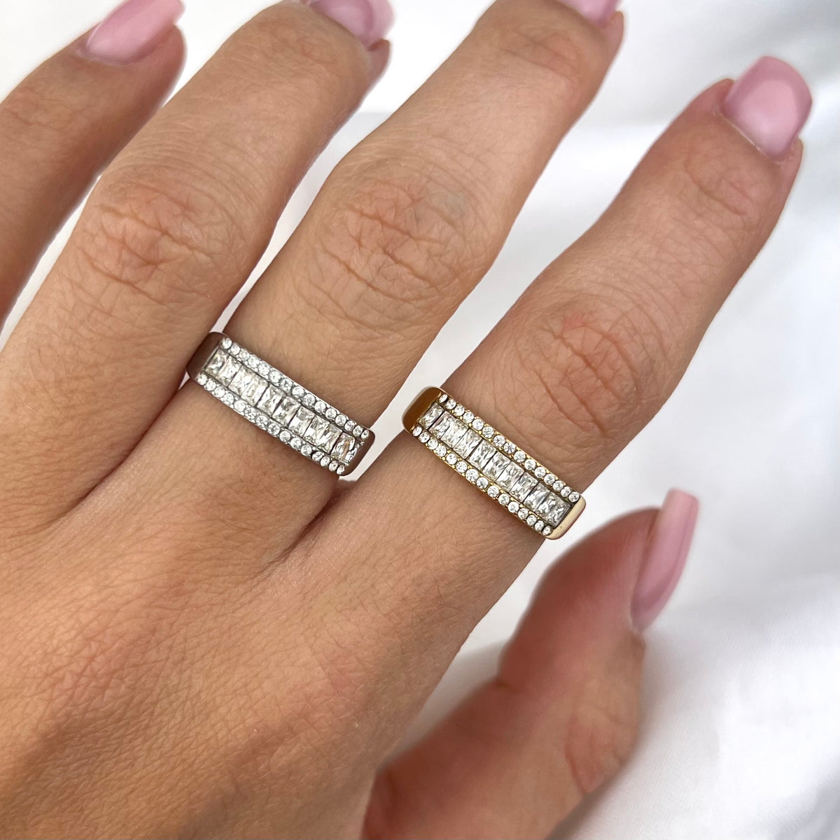 Anello Veretta crystal