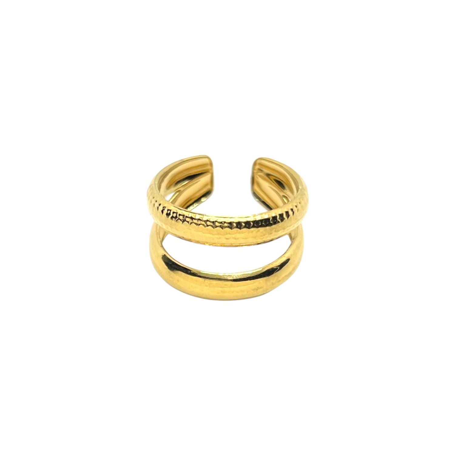 Anillo doble vintage