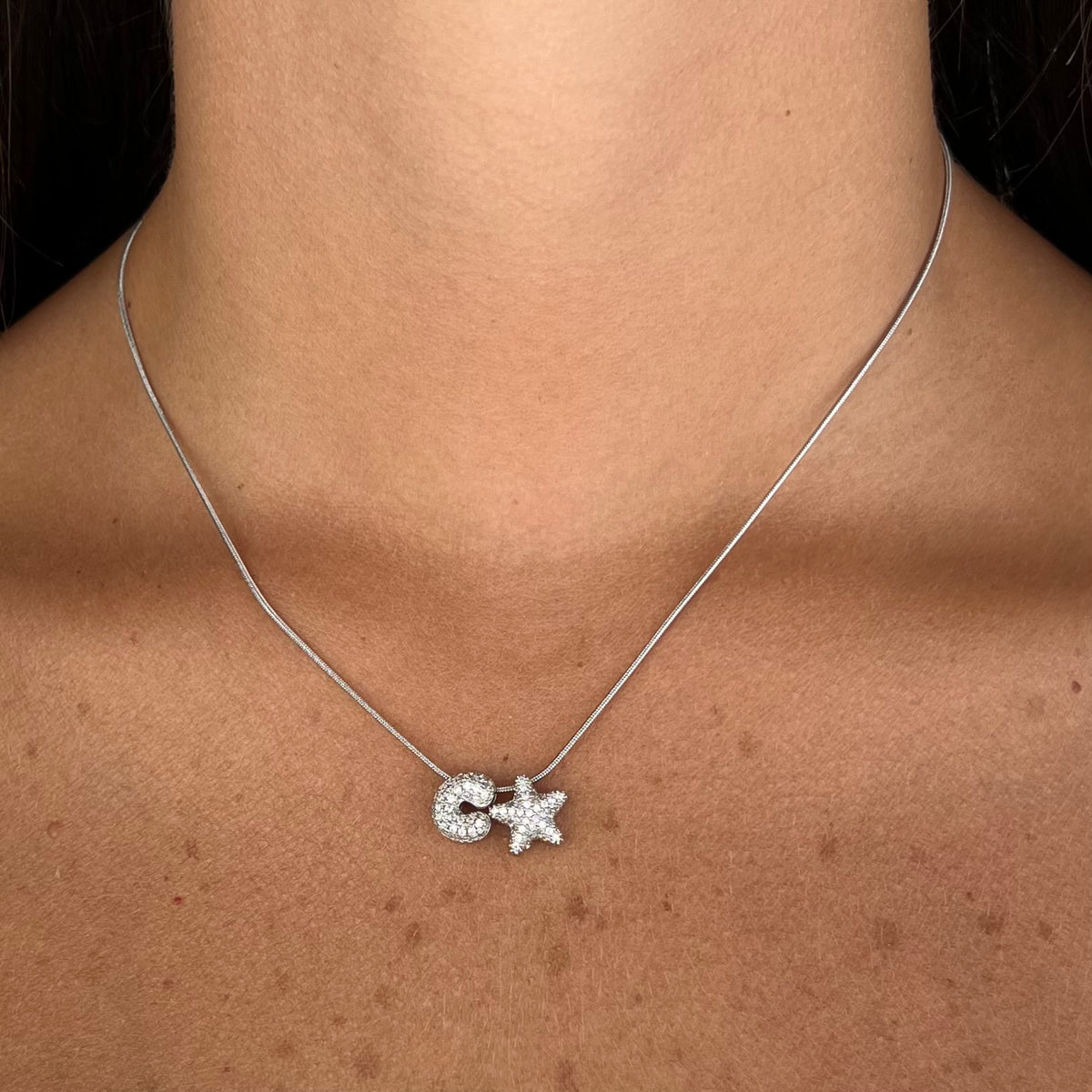 Collana Bubble - close-up