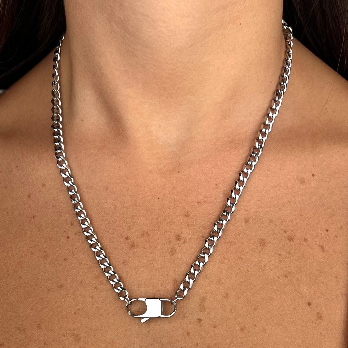 Collana Moschettone Chain - dettaglio