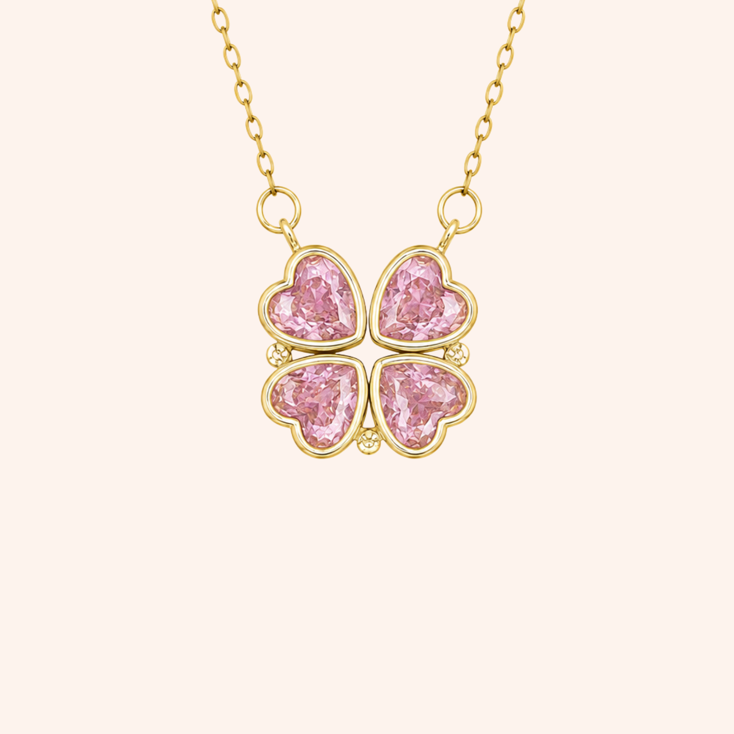 Collana QuadriCuore Color