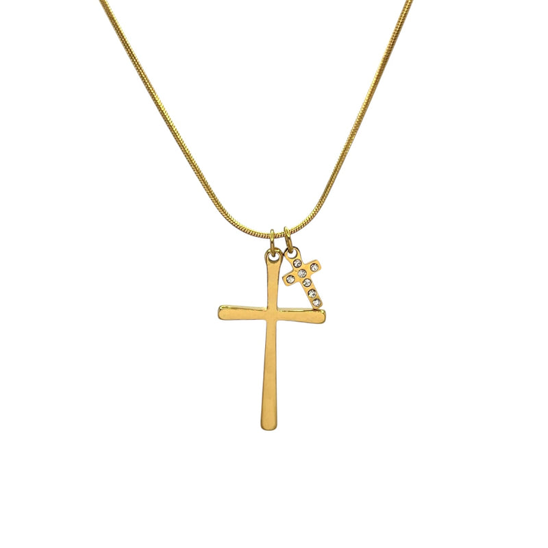 Collana Double Cross