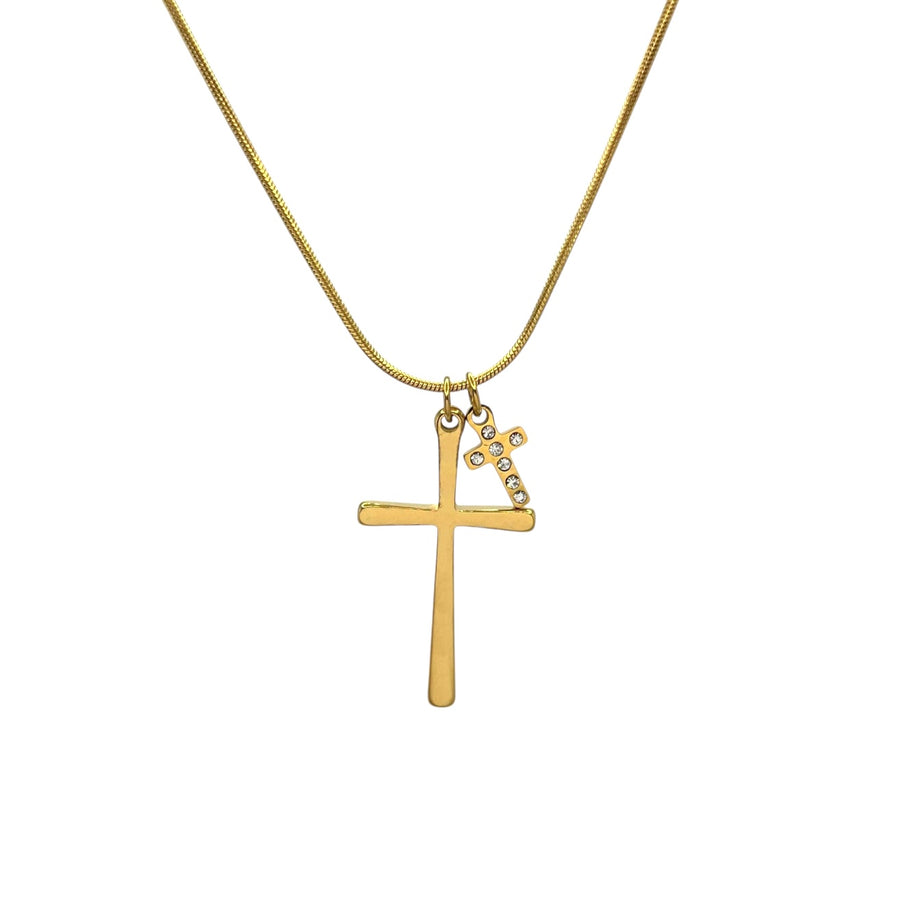 Collana Double Cross