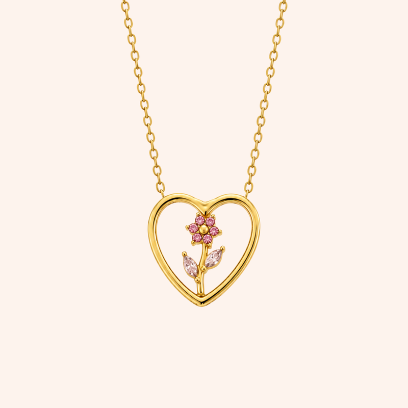 Collana Daisy in oro - dettaglio
