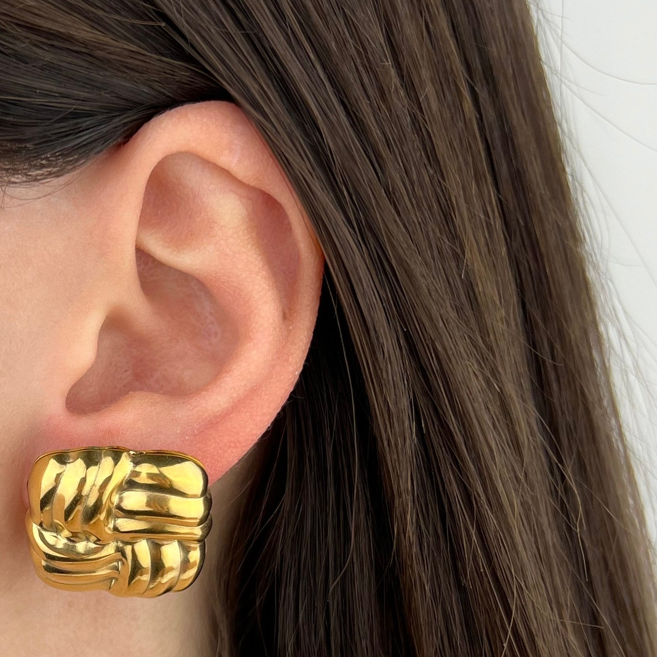 Pendientes forrados