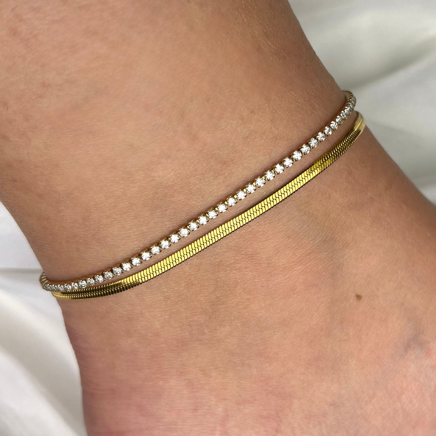 Cavigliera Snake-Tennis SS25