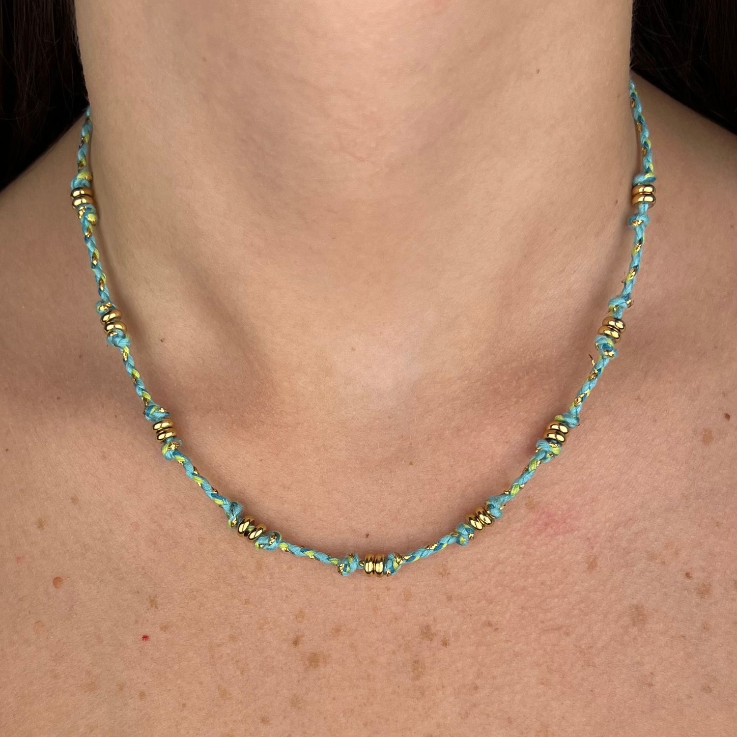 Collana Rope Turchese (Da comporre)